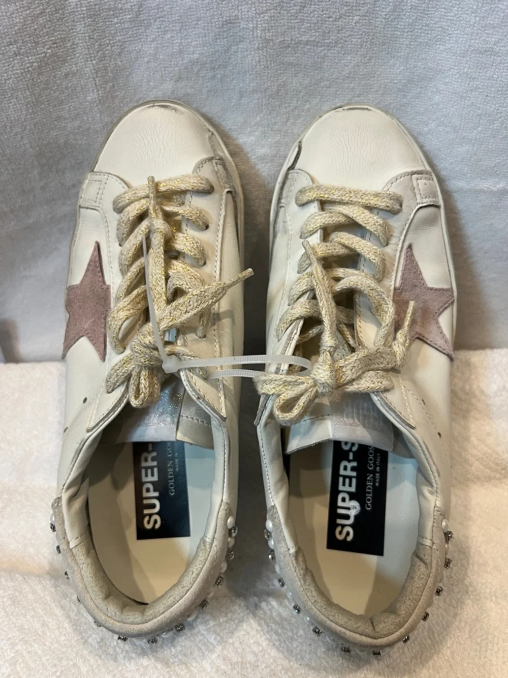 Super-Star Low Top Sneaker (Women) size 38 - Picture 8 of 16